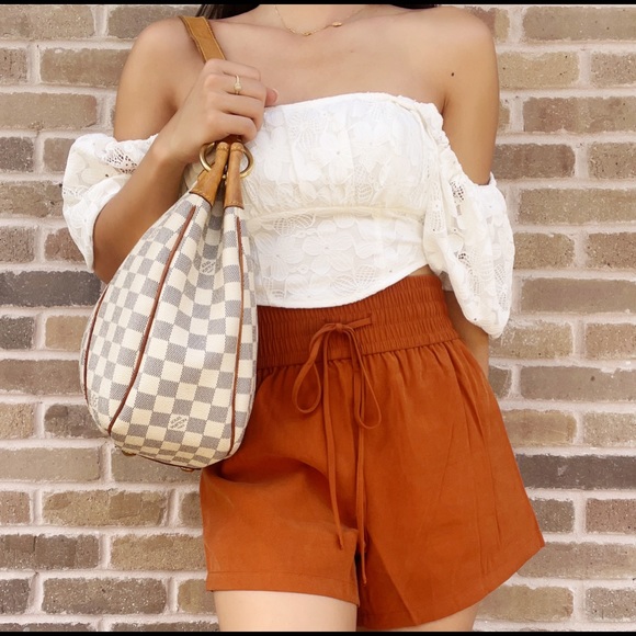 Louis Vuitton Galliera PM Shoulder Bag Hobo Damier Azur Leather White - Picture 3 of 11